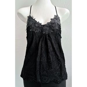 MOVING SALE! NWT Bailey 44 Macaron Lace Cami Tank Top Lace Appliqué Lined Small